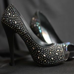 Rhinestone Platforms